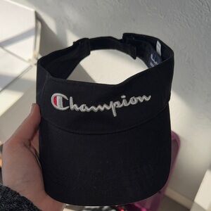 Champion Authentic Black Visor